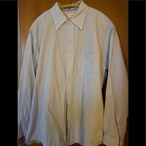 Brooks brothers striped button down